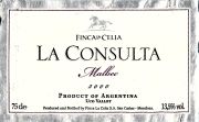 Finca la Celia_La Consulta_malbec 2000